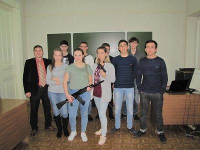 Личное первенство студентов по стрельбе в виртуальном тире