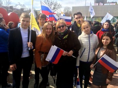 Студенты и сотрудники СтИК – участники митинга-концерта «КРЫМСКАЯ ВЕСНА – 2017»