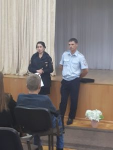 Встреча с сотрудниками правоохранительных органов