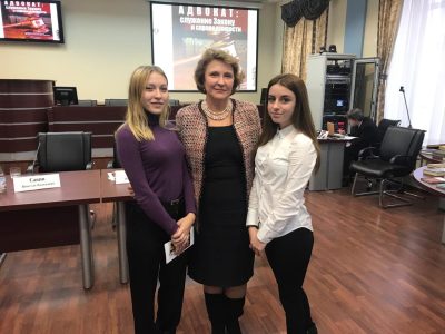 Студенты юридического факультета на встрече-размышлении «Адвокат: служение Закону и справедливости»