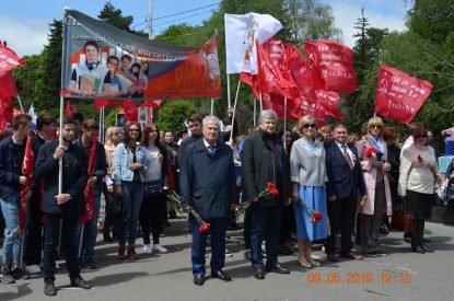 Ставропольский институт кооперации принял участие в праздновании Дня Победы