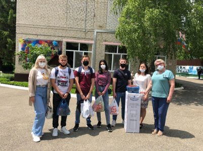 Волонтерская акция в День защиты детей
