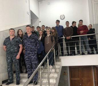 Встреча студентов юридического факультета с представителями правоохранительных органов