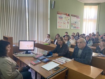 Встреча студентов юридического факультета с ведущими работниками ГБУЗ Ставропольского краевого специализированного центра профилактики и борьбы со СПИД и инфекционными заболеваниями