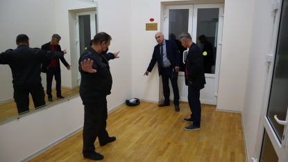В СтИК проведена тренировка  «Действия работников и обучающихся института в случае  обнаружения предмета, похожего на взрывное устройство»