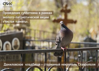 Участие в  субботнике в рамках эколого-патриотической акции «Чистая память»