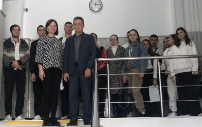 Встреча студентов юридического факультета с руководителем Ставропольского краевого отделения Всероссийской общественной организации ветеранов «Боевое братство»