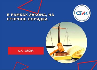 В рамках закона, на стороне порядка