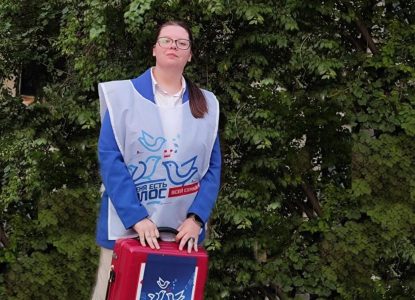 Студенты Ставропольского института кооперации помогли в проведении народного голосования вокального проекта «У меня есть голос! Всей семьёй»