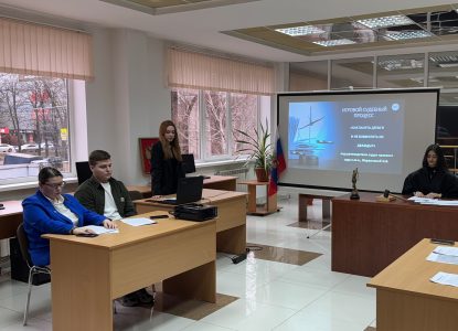 Игровой (учебный) судебный процесс «Как занять деньги и не возвратить их дважды?» завершил Неделю кафедры гражданско-правовых дисциплин