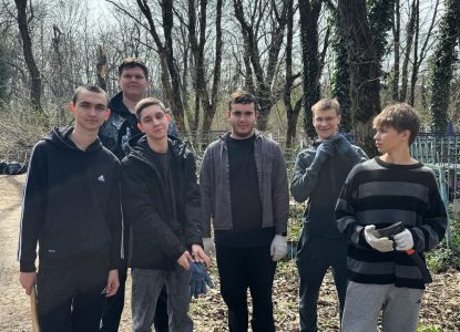 Студенты финансово-экономического факультета приняли участие в акции «Чистая Память»