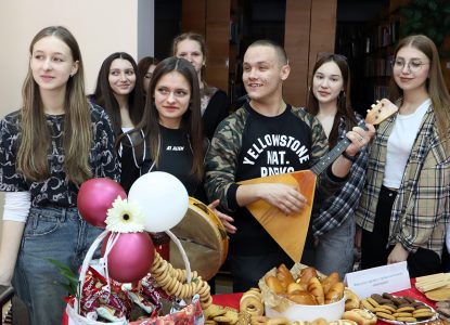 Студенты Ставропольского института кооперации ярко и весело отпраздновали Масленицу