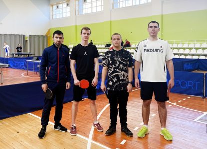 Студенты Ставропольского института кооперации выступили на краевых соревнованиях по настольному теннису