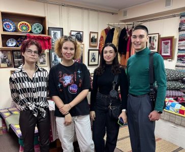 Студенты-экономисты познакомились с историей казачества на выставке в Ставрополе
