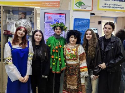 Студенты Ставропольского института кооперации приняли участие в социокультурной акции «Библиосумерки-2026»