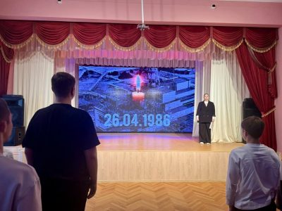 Студенты Ставропольского института кооперации отдали дань памяти жертвам Чернобыльской аварии